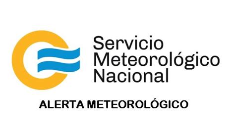 servicio meteorologico nacional alertas